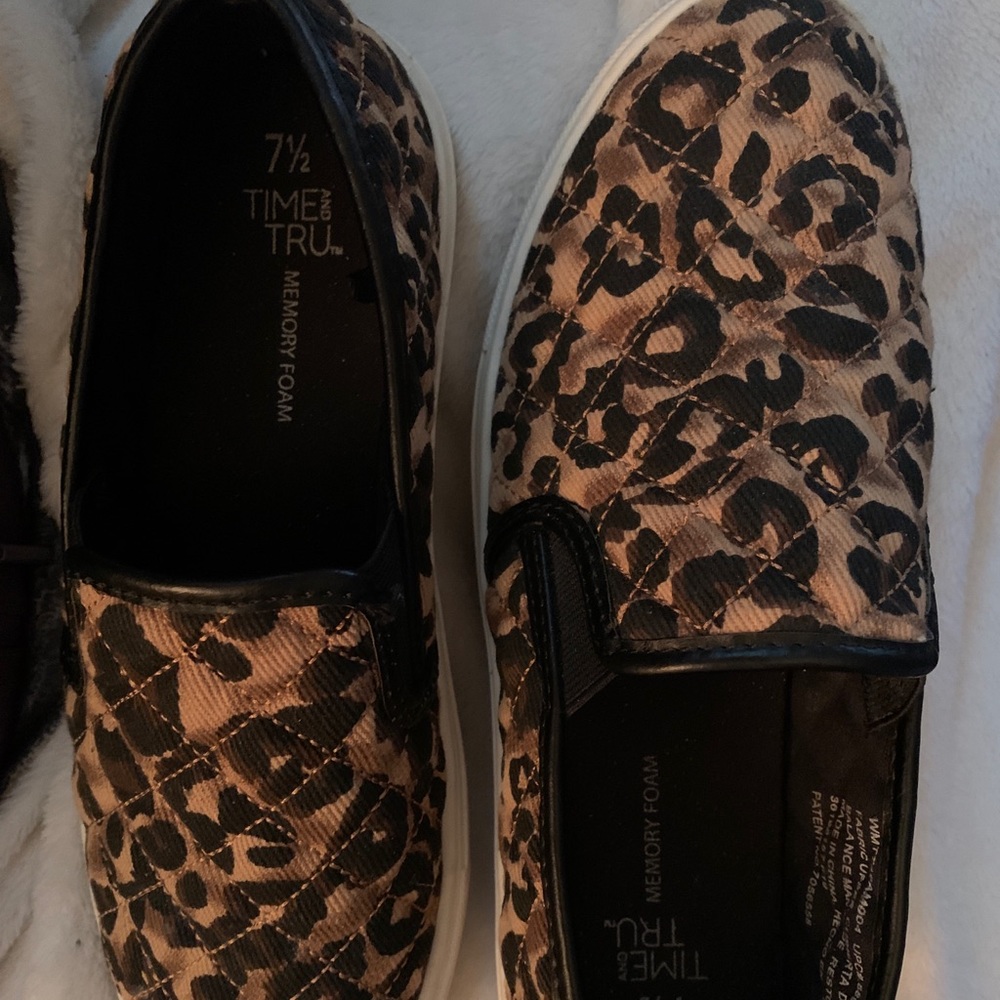 Time and Tru Slip On Shoes